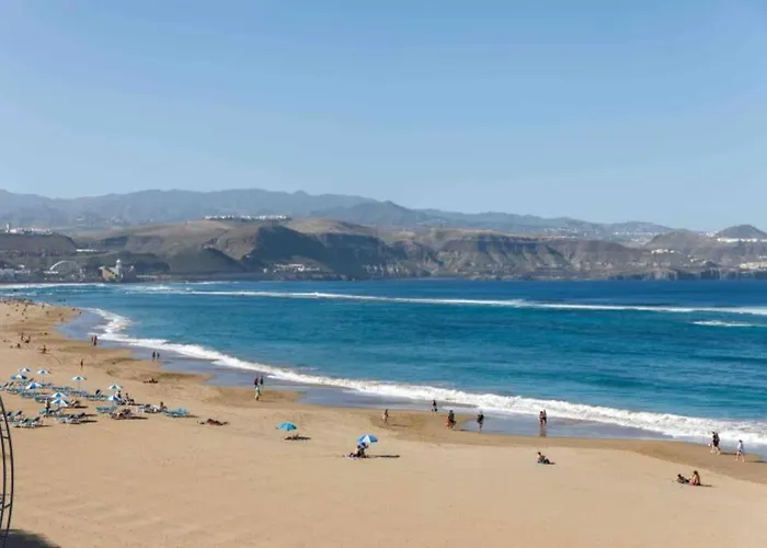 公寓 Frente A La Playa De Canteras S3